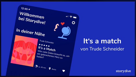 It's a Match – Audiowalk von Trude Schneider für die App Storydive